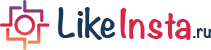 Логотип компании LikeInsta