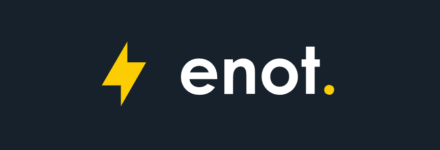 Логотип компании Enot