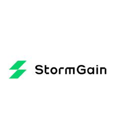 Логотип компании StormGain.com