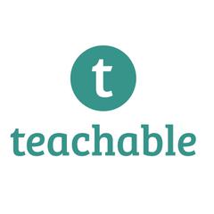 Логотип компании Teachable.com