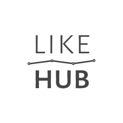 Логотип компании LikeHub.io