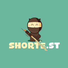 Логотип компании Shorte.st